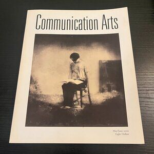 COMMUNICATION ARTS MAGAZINE 2000 MAY - ISSUE #296 NICE FRONT COVER - E 3976